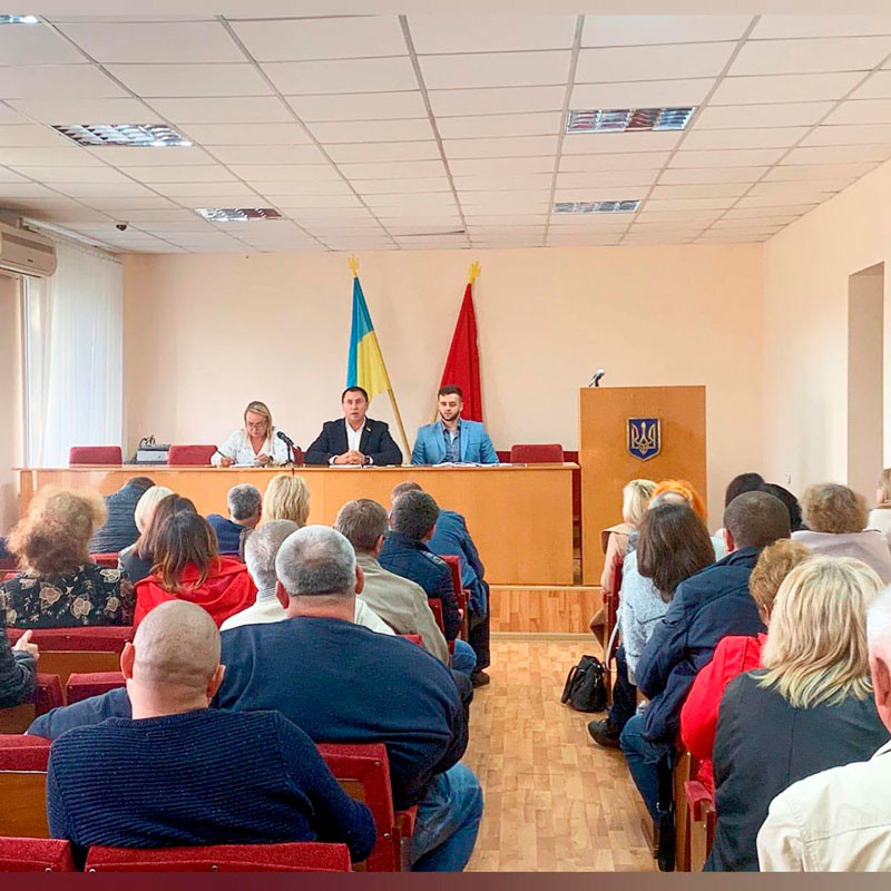 Робоча зустріч в Корсунь-Шевченкіському