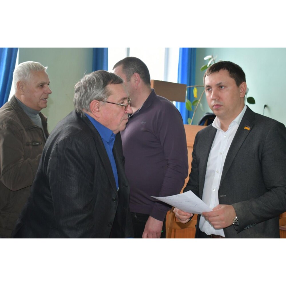 Зустріч iз виборцями в залі засідань Шполянської районної ради