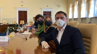 Робоча зустріч у Міністерствi розвитку громад та територій України