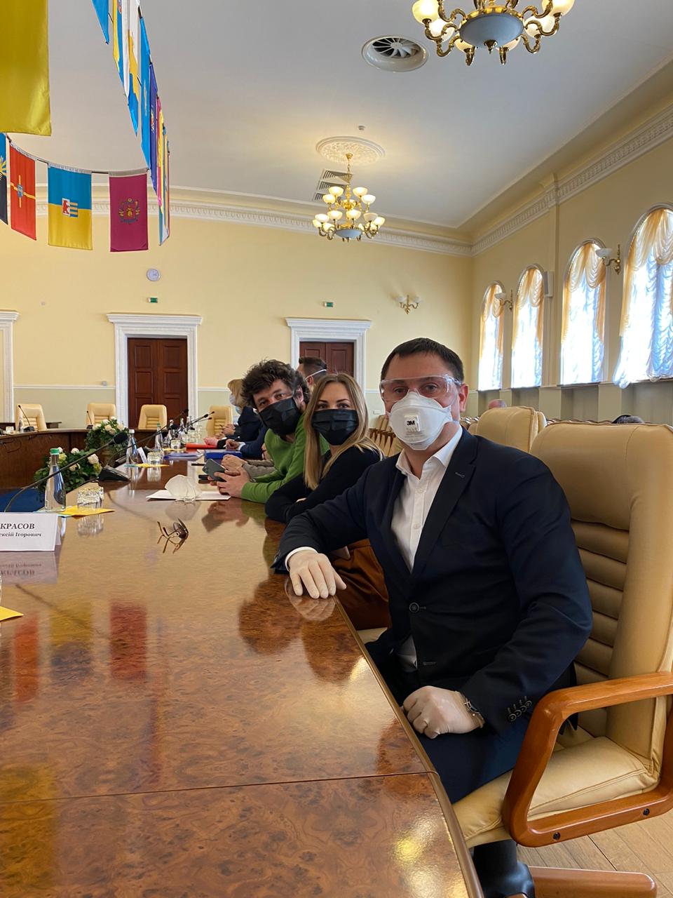 Робоча зустріч у Міністерствi розвитку громад та територій України