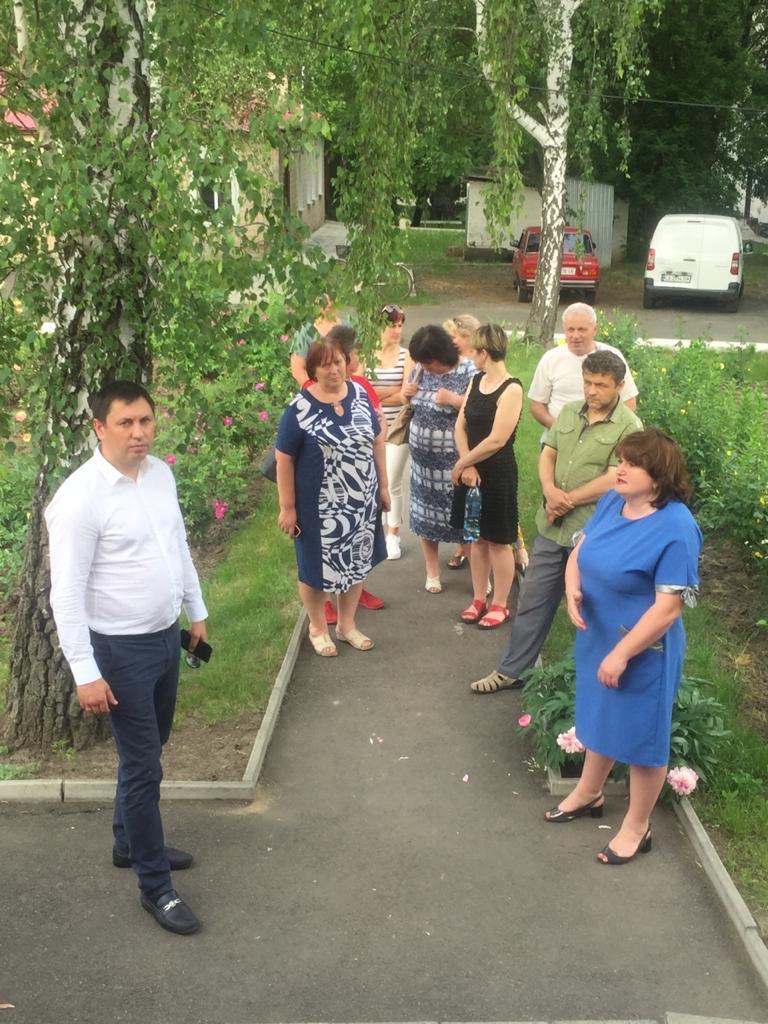 Робоча зустріч в селі Мокра Калигірка