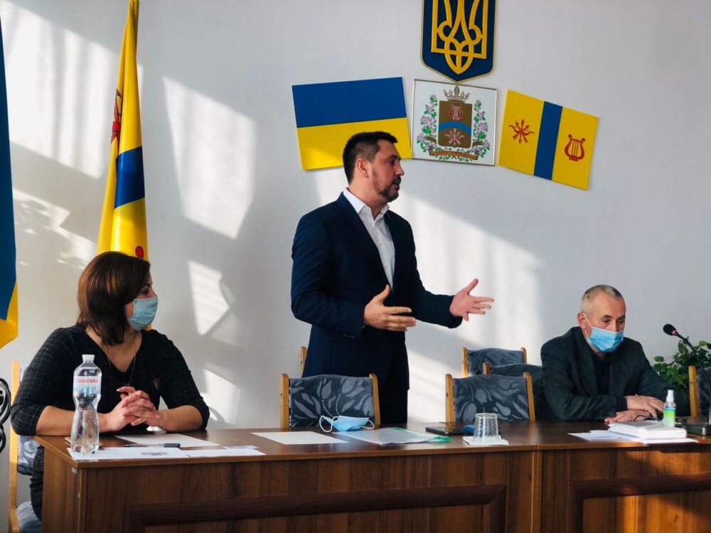 Перше засідання Городищенської міської ради VIII скликання