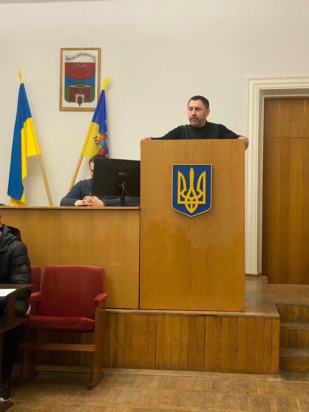 5-го березня виступив із зверненням до українців у Корсунь-Шевченківському