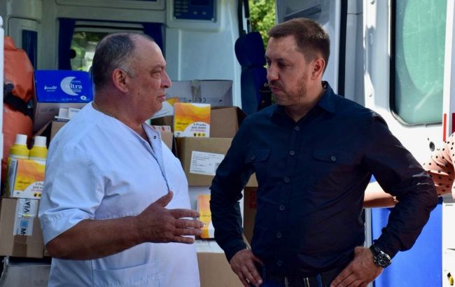Стріхарський передав чергову гуманітарну допомогу Черкаській області